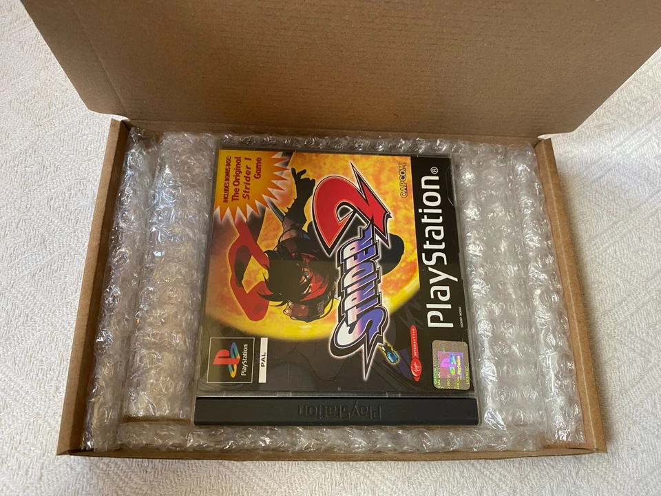 Strider 2 PS1 - UK PAL VGC CIB with Reg - High Quality Packing - Tracked - Image 3 of 4