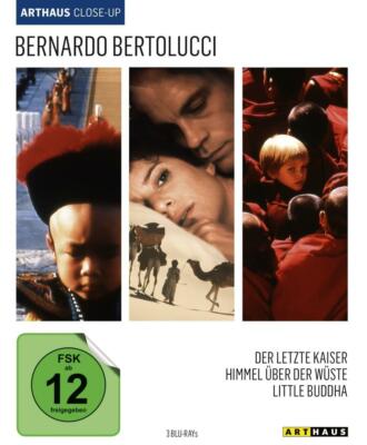 Bernardo Bertolucci - Arthaus Close-Up  - 3 BluRay uA Little Buddha NEU OVP D12