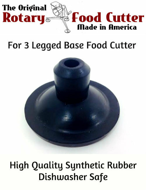 Saladmaster Health Craft Food Cutter Parts ROUND SUCTION CUP 1/4" HOLE