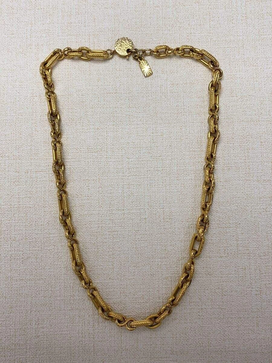 SAINT LAURENT (YSL) YVES SAINT LAURENT YSL Collana Accessori Donna Lunghezza Catena Oro 64cm