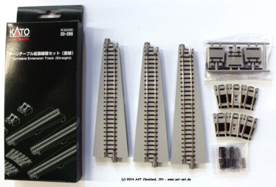 Kato N 20-285 - Unitrack Turntable Extension Set Straight, 1 set, NEU & OVP