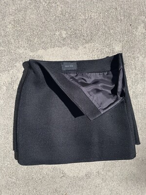 Simone Rocha Puffy Mesh Bustle Black Mini Skirt
