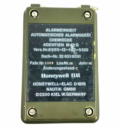 MILITARY ALARM DEVICE WATERPROOF NOISE SIGNAL TRAP GERMAN ARMY BUNDESWEHR BW - Picture 6 of 8