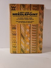 Vintage A New Look at Needlepoint The Complete Guide to Canvas Embroidery 1975