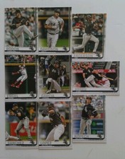 2019 TOPPS SERIES 1 CHICAGO WHITE SOX TEAM SET 9 CARDS LOT