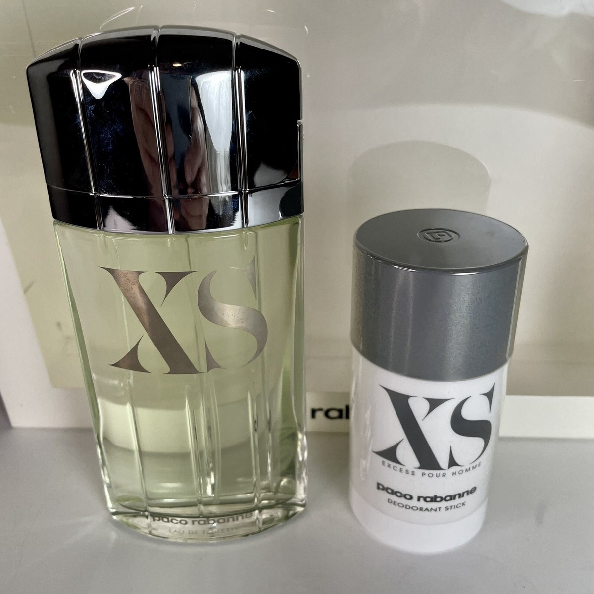 XS Excess Pour Homme Paco Rabanne Set 3.4oz EDT Spray + 2.2