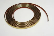 1/2" 12MM X 20FT GOLD TRIM EXTERIOR/INTERIOR CAR/ TRUCK DOOR/BODY SIDE MOLDING