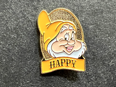 DS - Snow White VHS Promotional - Happy - Dwarf Disney Pin 301 | eBay