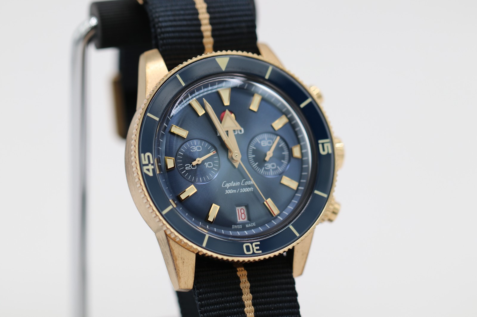 Rado Captain Cook Chronograph Automatic Blue Dial… - image 18