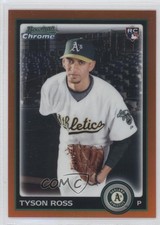 2010 Bowman Draft Chrome Orange Refractor 11/25 Tyson Ross #BDP98 t8i