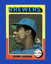 1975 Topps Set-Break #660 Hank Aaron LOW GRADE *GMCARDS*