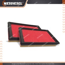 2 x Wesfil Air Filters fits Infiniti Q50 V37 FX37 QX70 S51 3.0 3.7 12-20 WA886