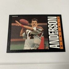 1985 Topps NFL Cincinnati Bengals Ken Anderson