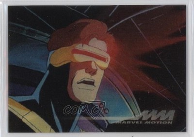 1996 Skybox Marvel Motion Cyclops #4 0qx8