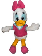 Disney Daisy Duck 14" Plush Toy Pink Disneyland Disney World