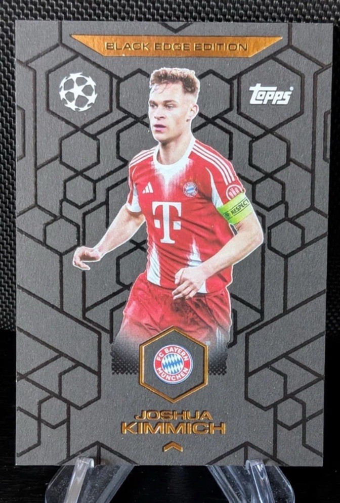 Topps Match Attax 2026 Champions League Joshua Kimmich Black Edge Edition  BE6 | eBay.de