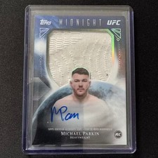 ☕️MK 2026 TOPPS UFC MIDNIGHT ROOKIE RELIC AUTO RPA MICHAEL PARKIN