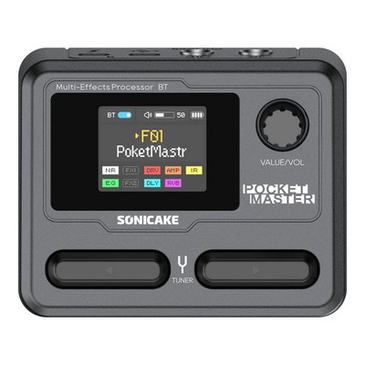 SONICAKE Pocket Master QME-10 (Black) Multi-effects Pedal DS10104010