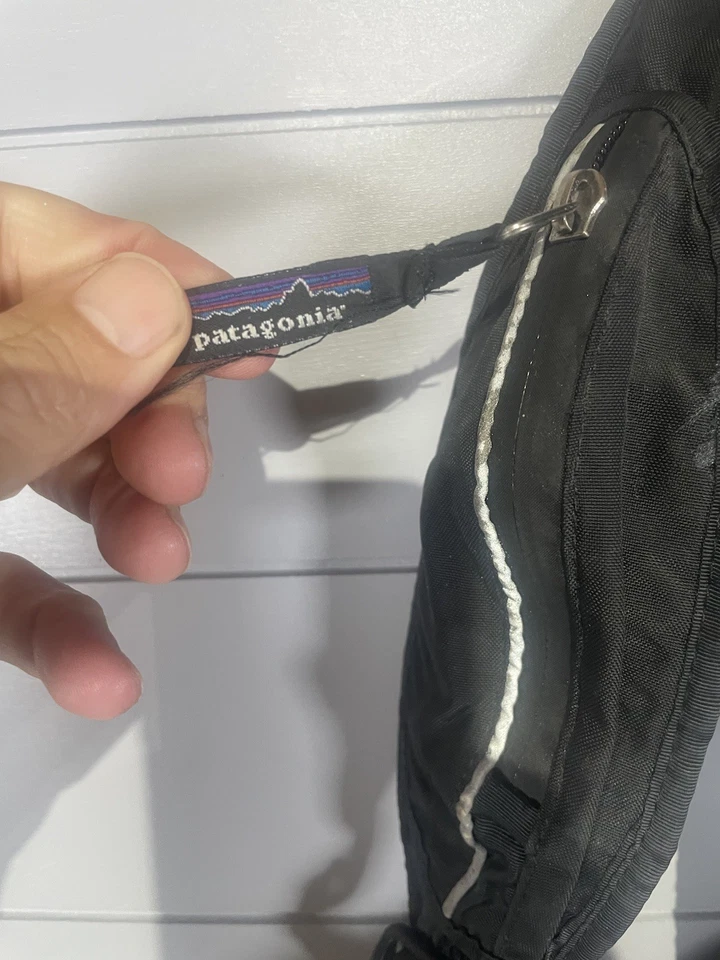 Patagonia Vintage 1996 Blue Lightweight Backpack Rare Made in USA Single Strap - Image 4 of 4