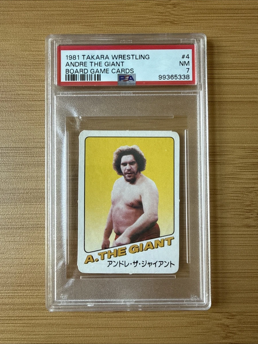 ANDRÉ the Giant Indiana Wrestling Trading Cards for sale | eBay