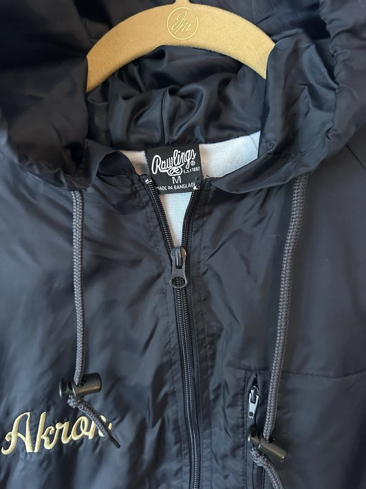 Akron Rawlings Windbreaker Jacket Size M - Image 2 of 3