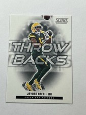 2025 Panini Score - Throwbacks Jayden Reed #24 Green Bay Packers NFL Read