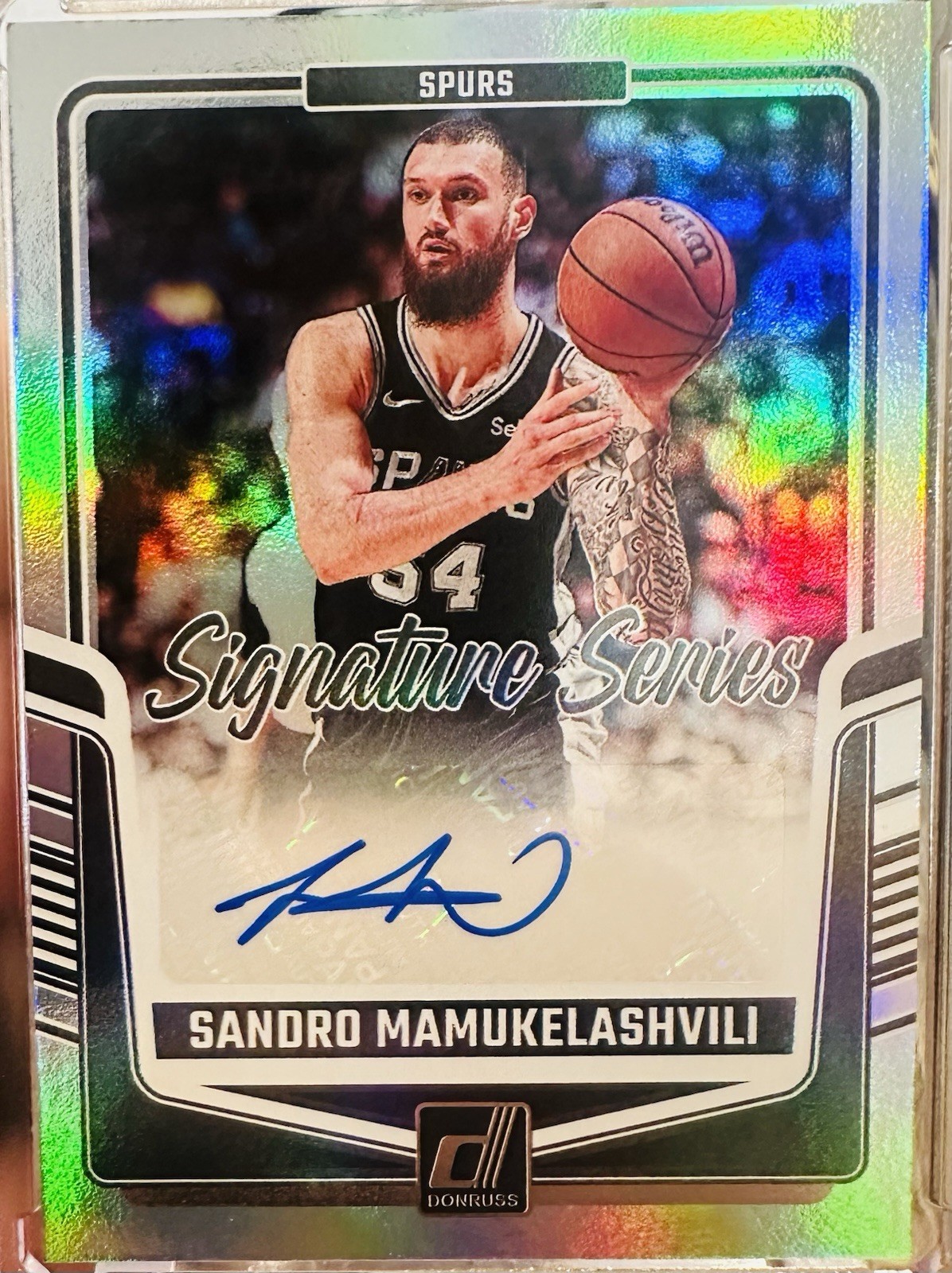 2024-25 Donruss Signature Series - Sandro Mamukelashvili #SS-SMS (AU)