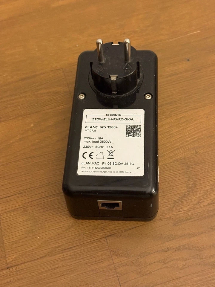 devolo dLan pro 1200+ Powerline Adapter - Mt:2726 - Bild 3 von 3
