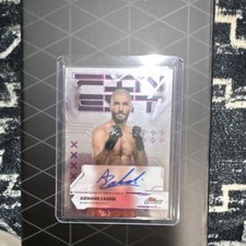 2025 Topps Finest UFC Aiemann Zahabi FA-AZ Bantamweight Autograph Insert Card