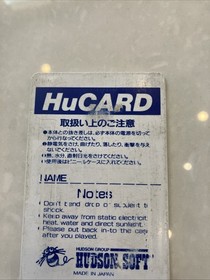 R-Type PC Engine Hu Card Only Tested Japan Import US Seller
