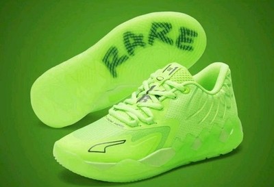 Puma MB.01 Low  US 13 Men's Green Gecko Basketball LaMelo Ball 1 - Grinch 