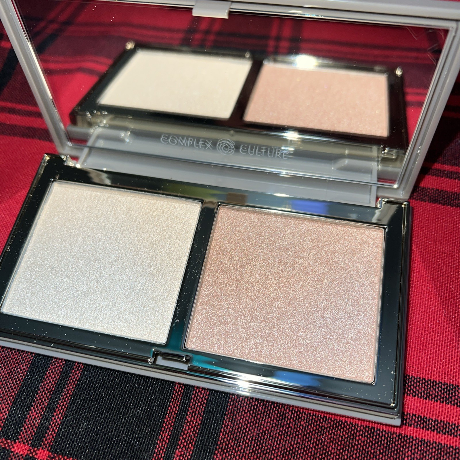 COMPLEX CULTURE Good Lighting Highlighter Duo in Lucid + Afterglow Cosmetics NEW