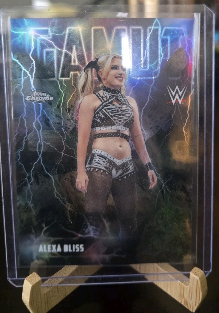 Alexa Bliss #GAM-1 (Wrestling Cards 2026 Topps Chrome WWE Gamut) — is it worth grading?
