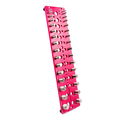 51-In-1 Bolt Size Finder & Thread Checker, 32 Metric & 32 SAE Nut and Bolt Threa