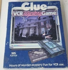 Vintage 1985 Parker Brothers CLUE VCR Vhs Mystery Game 100% Complete Retro