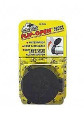 Butler Creek Flip Open Scope Cover Fits 2.25 Inch Objective Size 40 Black 30400