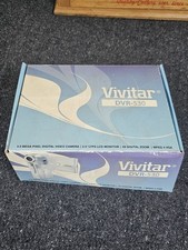 NIB Vivitar DVR-530 5.0MP Video Camera Camcorder 4x Zoom All Accessories.