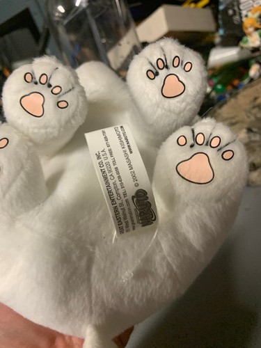 Rare Naruto Dog Akamaru Kiba Plush 8” Toy 2002 Great Eartern Entertainment - Picture 10 of 14