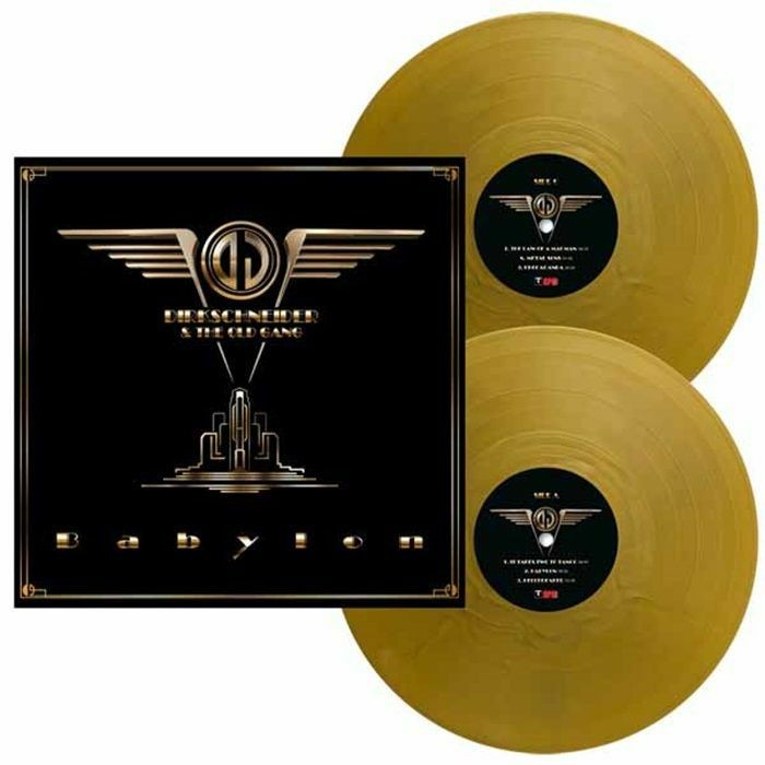 DIRKSCHNEIDER & THE OLD GANG - Babylon - gatefold gold vinyl 2xLP + booklet