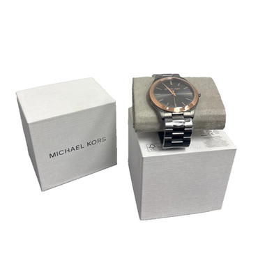 MK8576 Michael Kors Men's Slim Runway Watch Brand New/ Sealed
