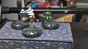 Custom Heroclix Lot Marvel Space Babes