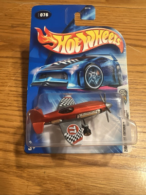 2004 Hot Wheels First Editions 76/100 Madd Propz Red Airplane Plane Sealed NOS