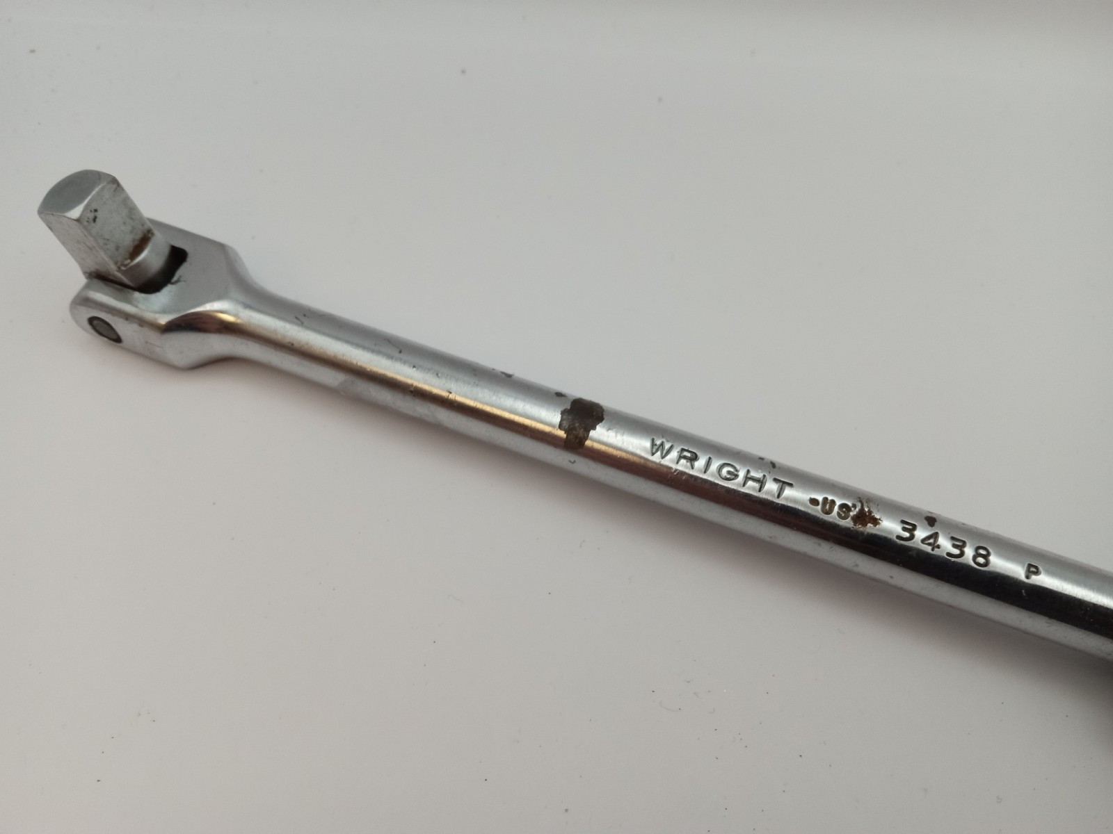 Wright 3438 3/8" Drive 9" Long Breaker Bar Flex Handle Tools Made USA