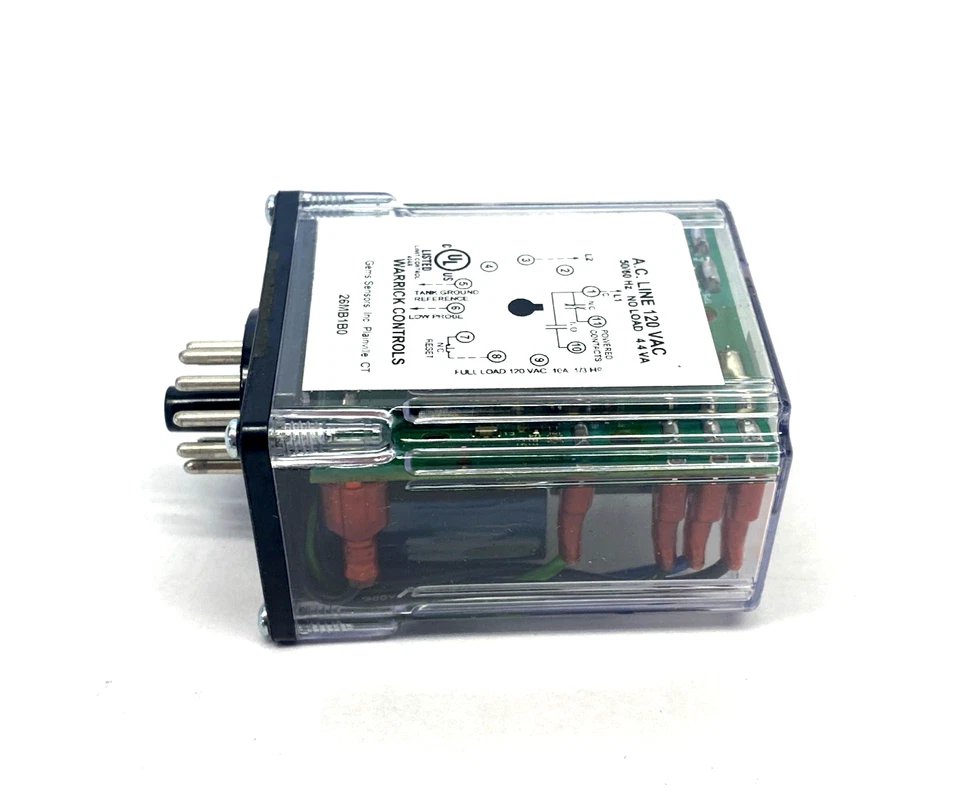 Warrick Controls GEMS Liquid Level Controller/Relay, 11-Pin Socket Plug-In - Image 4 of 4