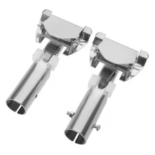  2pcs Mop Stick Replacement Clamp - Heavy Duty Connector Clip - Industrial Mop