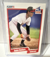Fleer 1990 #550 Robin Ventura Chicago White Sox Baseball Card