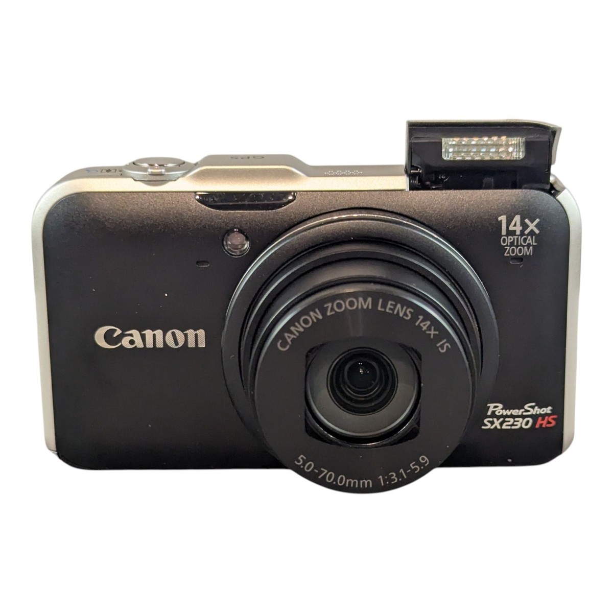 Canon PowerShot SX230 HS 12.1MP Digital Camera - Black for