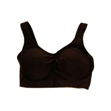 Truekind Daily Comfort Wirefree Shaper Bra Black Medium NWT