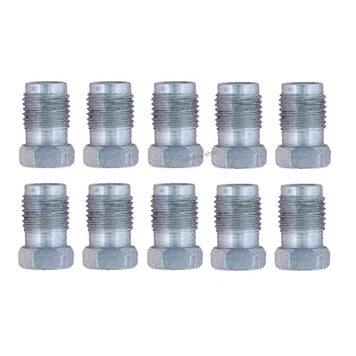 10x Bremsleitungsnippel M10x1 Überwurfschrauben für Bremsleitung Bördel E - Bild 1 von 2