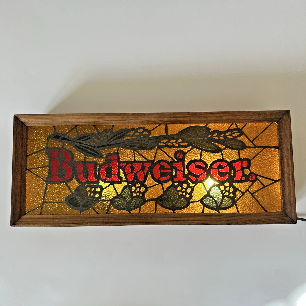Vintage Budweiser Bar Light for sale | eBay